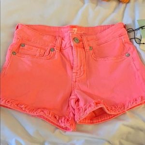 Girls Roll Cuff Shorts